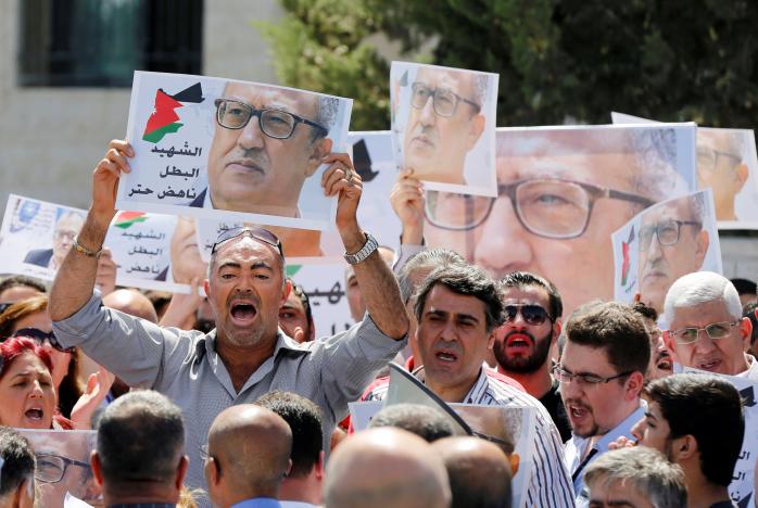 Jordanians protest writer's assassination, demand government resignation