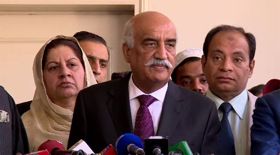 All references should have been sent to ECP, says Khurshid Shah