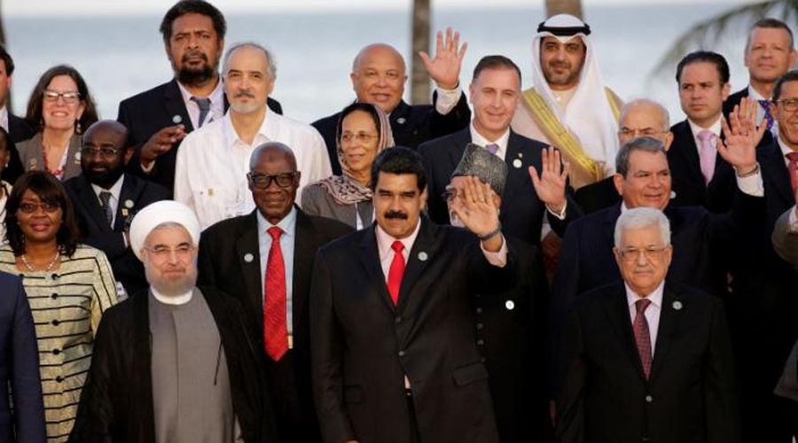 Maduro revels in support from Zimbabwe, Iran as critics decry failed summit