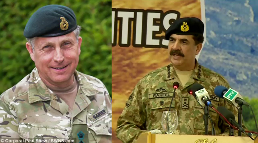 COAS General Raheel Sharif is the best commander, says British army chief