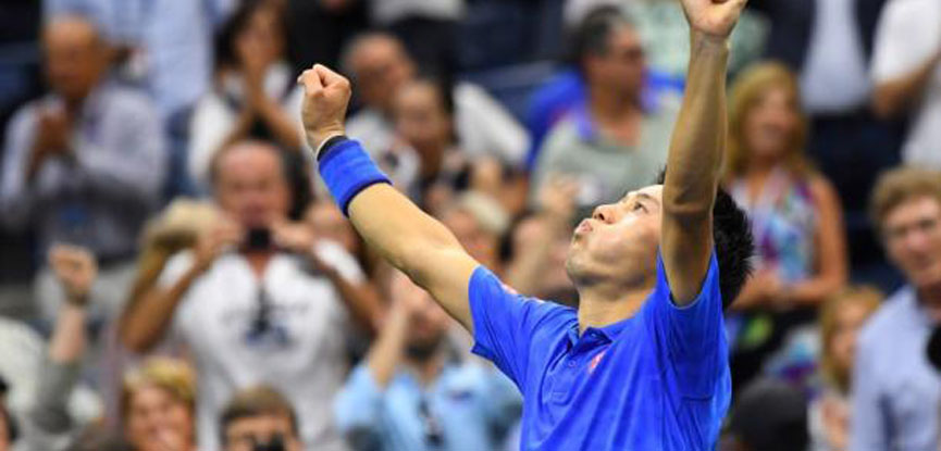 Nishikori upsets Murray to reach US Open semis
