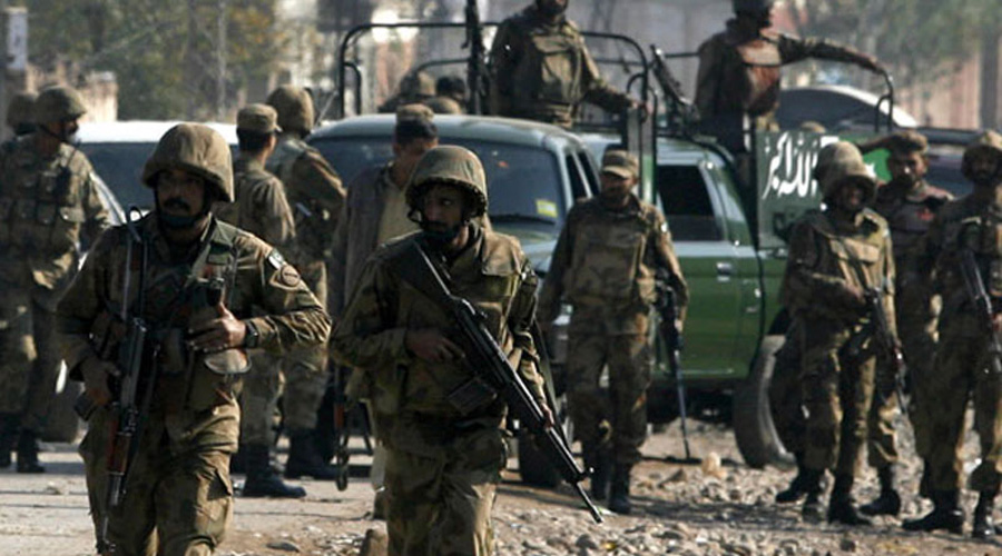 Four terrorists killed in attack near Peshawar's Christian colony