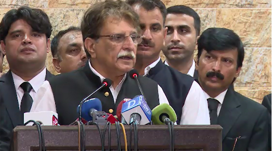 Wars bring nothing except destruction, says AJK Prime Minister Raja Farooq Haider