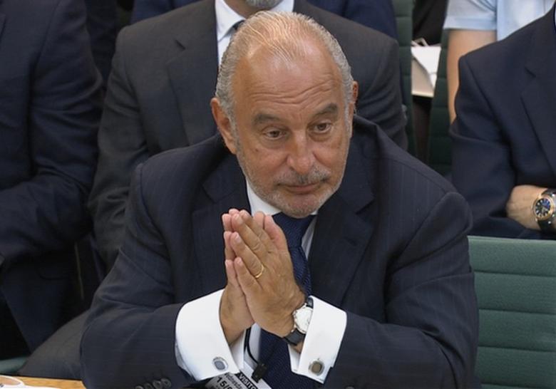 Retail tycoon Green says still working on BHS pension fix