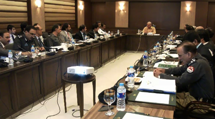CM Shahbaz Sharif presides over meeting on deployment of Rangers in Punjab