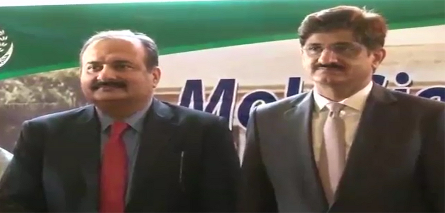Rana Mashood calls on Sindh CM Murad Ali Shah