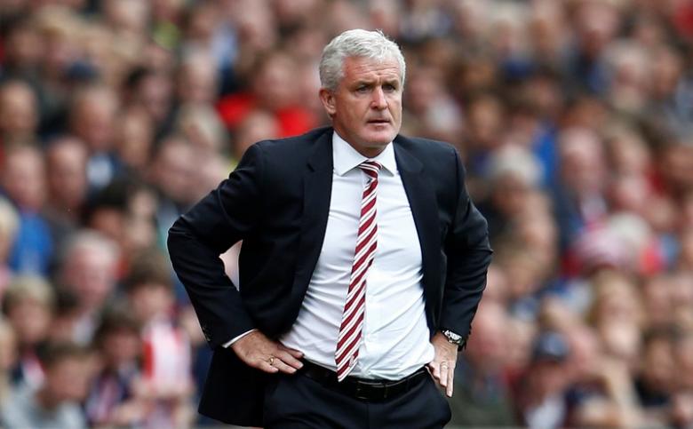 Stoke boss Hughes accuses referees of bias against his team