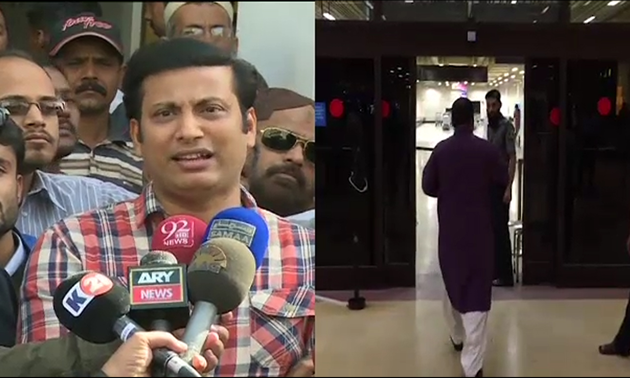 Faisal   Subzwari   reached Karachi
