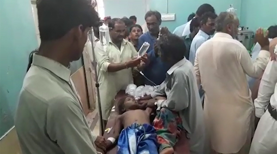 Seven kids receive burns as 11KV cable falls into canal in Umarkot