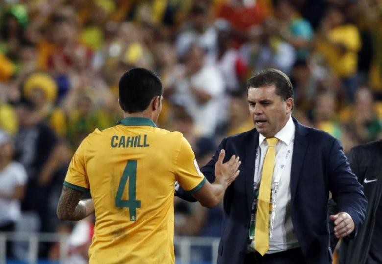 Australia coach Postecoglou keeps Cahill card up sleeve