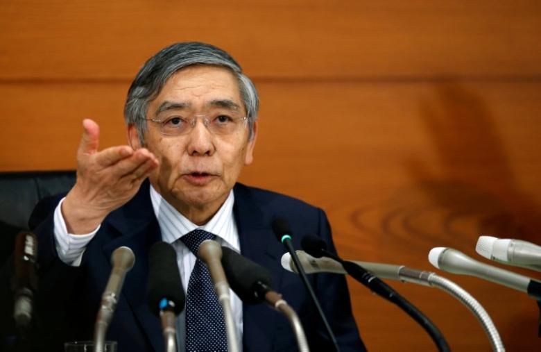 BOJ's Kuroda says weak yen may quicken achievement of inflation goal
