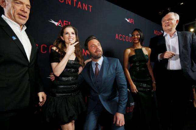 Ben Affleck's 'The Accountant' dominates with $24.7 million