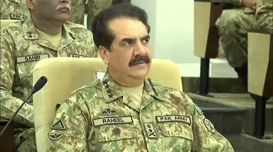 COAS General Raheel Sharif reaches Quetta
