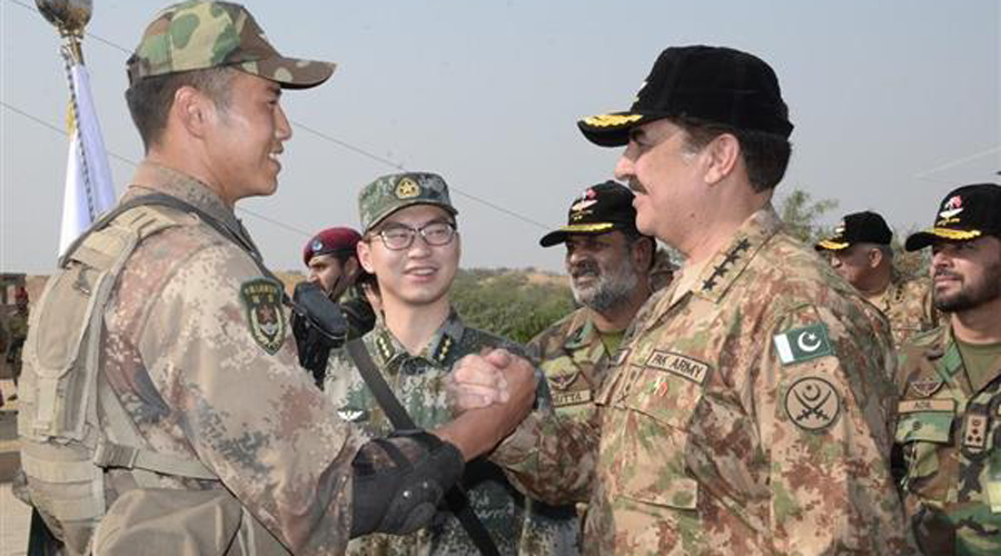 Pak-China exercises proof of friendship between both countries: COAS