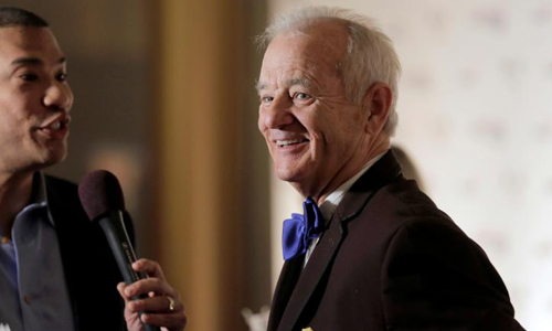 Comedian Bill Murray awarded Kennedy Center's Mark Twain Prize