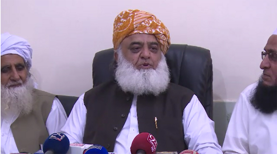 People having defeated mentality should stay at home, says Maulana Fazlur Rahman