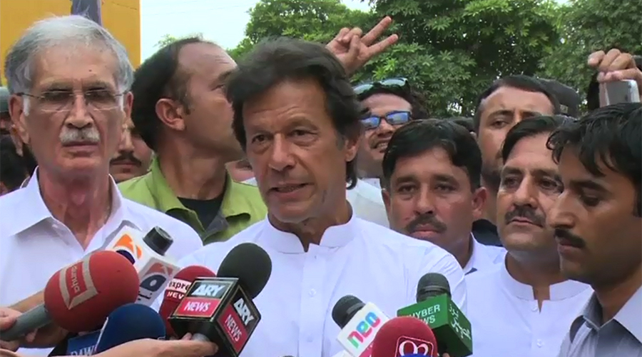 I don’t accept Nawaz Sharif a legal PM, says Imran Khan