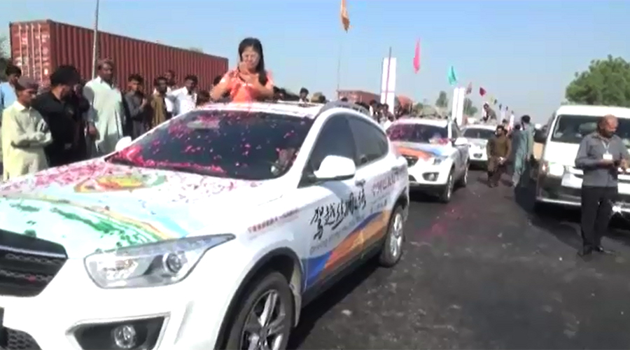 Pak-China Friendship Car Rally enters Sindh