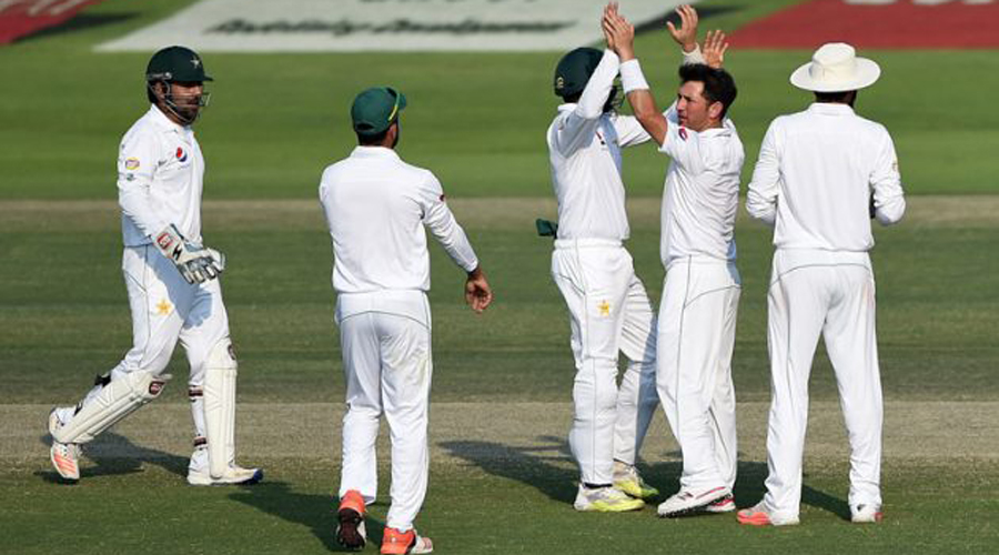 Pakistan need six wickets to beat West Indies on final day