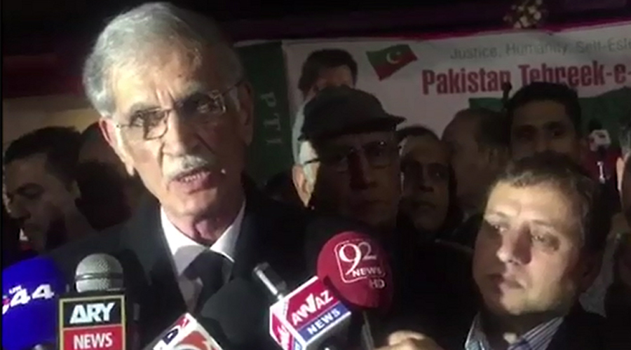 KP government ready to quit assembly, says Pervez Khattak
