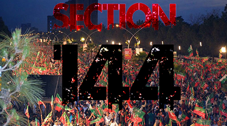 Section 144 imposed in federal capital for two months