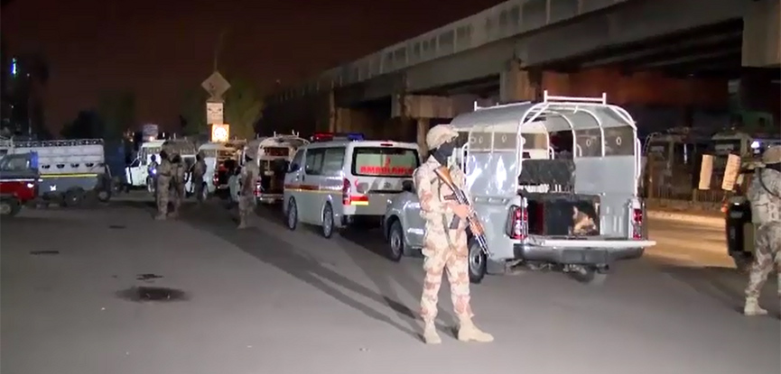 Suicide bomber among three nabbed in Karachi