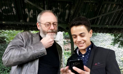 'Thrones' actor surprises Syrian refugee now settled in Germany