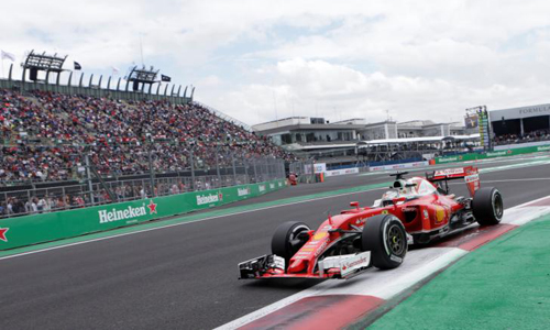 Vettel puts Ferrari into the mix in Mexico