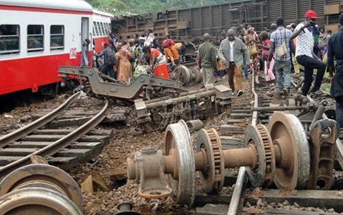 Cameroon train derails; at least 55 dead, hundreds injured