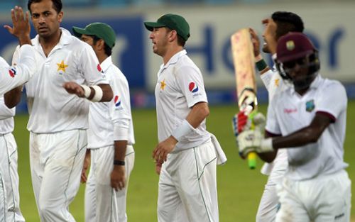 Pak-WI Test: Pakistan pushes ahead despite Bravo fight