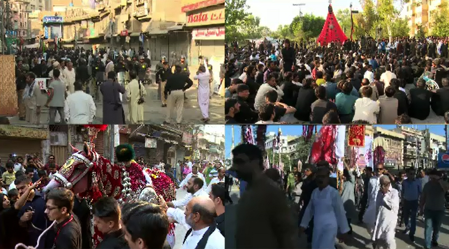 8th Muharram processions taken out amid tight security across country