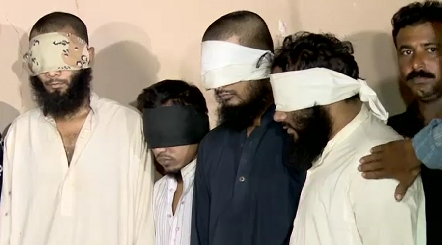 Four terrorists involved in attacks on Pak Army held in Karachi