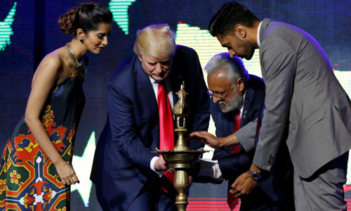 Trump pledges strong U.S. ties with India if elected president