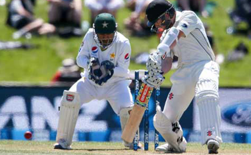 Pakistan loses first test by eight wickets