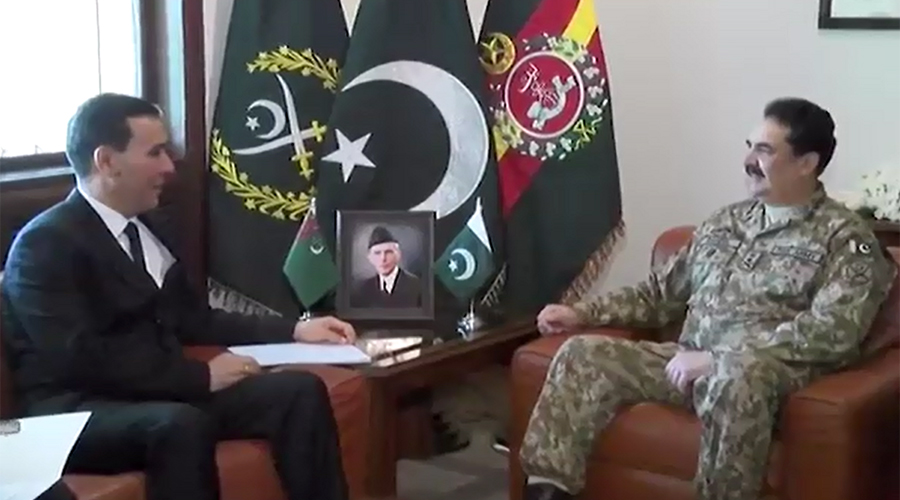 Turkmenistan defence minister, Japanese special representative call on COAS