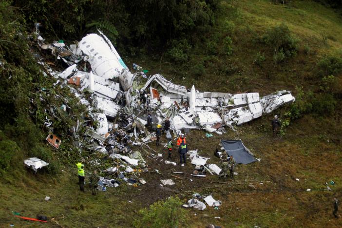 Soccer crash survivors undergo operations in Colombia, probe begins
