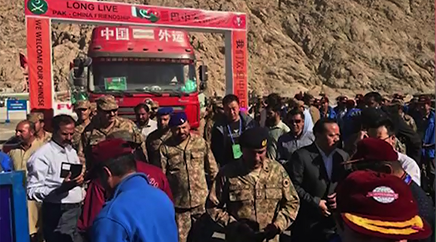 Game changer starts in region as 1st Chinese trade convoy reaches Gwadar
