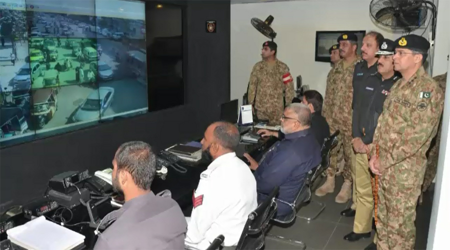Corps Commander Karachi visits Central Police Head Office