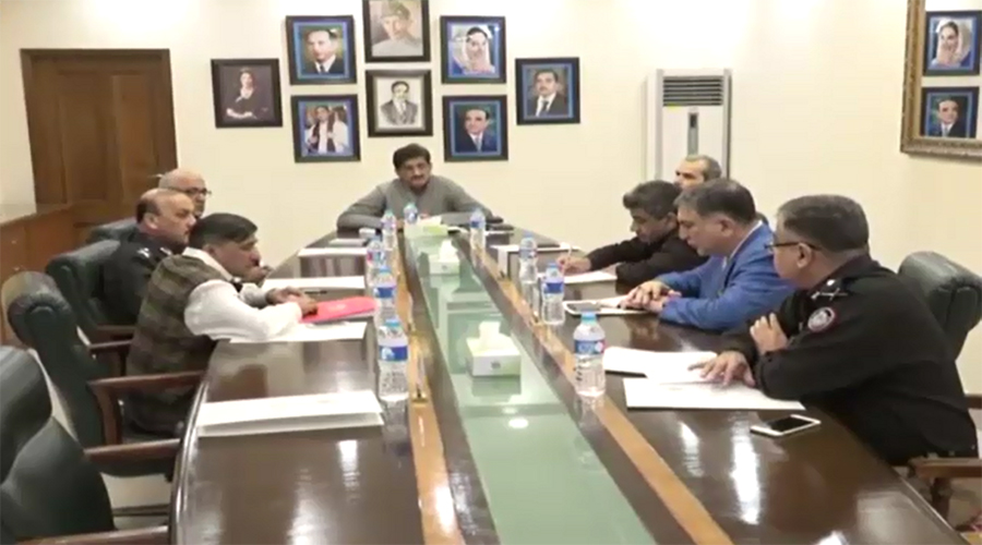 Sindh CM directs to expedite action against drug mafia, street crime