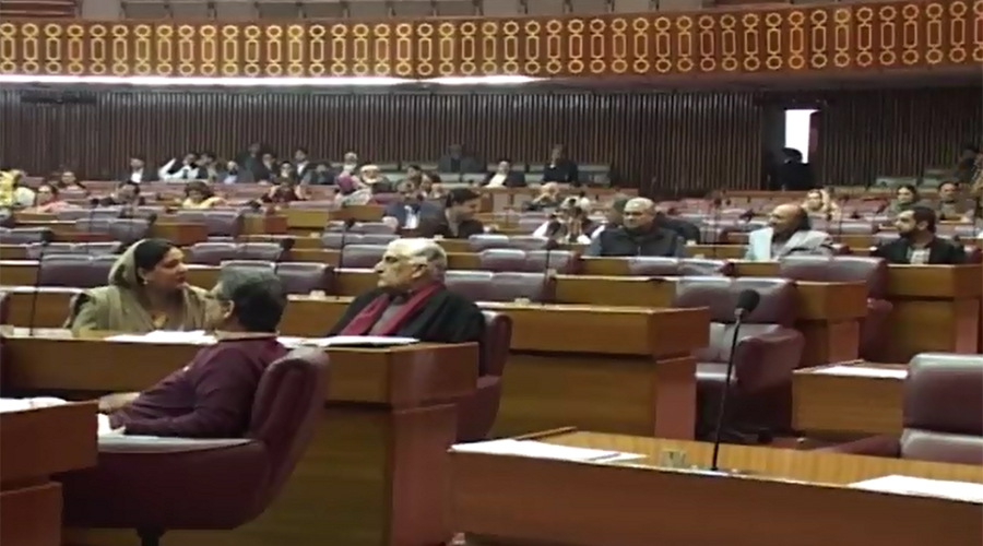 Opposition protests tabling of Pakistan Inquiry Commission Bill 2016