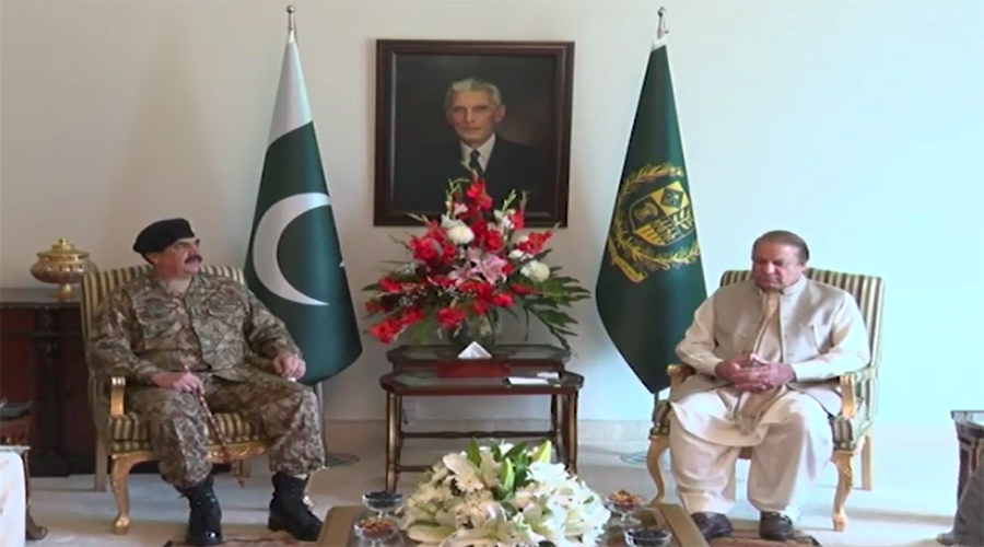 COAS General Raheel Sharif to hold farewell meeting with PM today