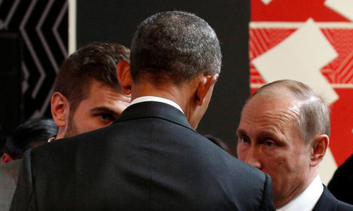 Obama, Putin talk about Syria and Ukraine in quick summit meet