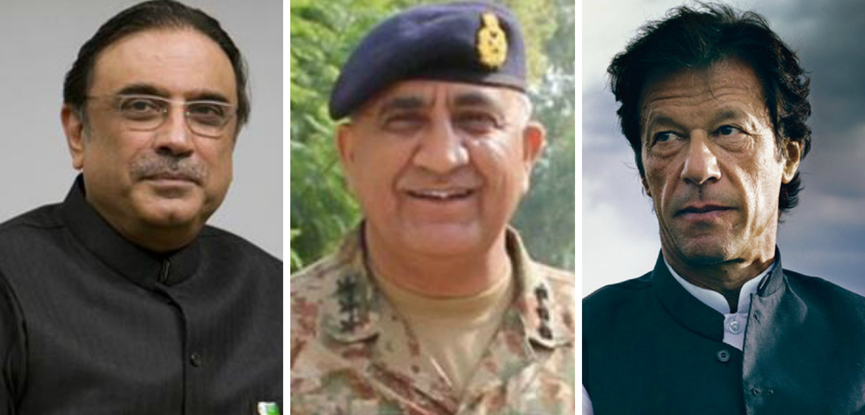 Zardari, Imran felicitate COAS Gen Qamar Javed Bajwa