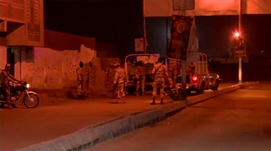 Rangers nab two in targeted operation in Karachi