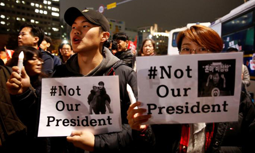 South Korea's opposition parties move toward President Park impeachment