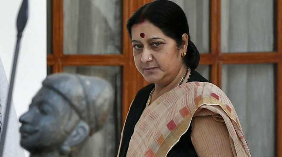 Indian External affairs minister Sushma Swaraj in hospital with kidney failure