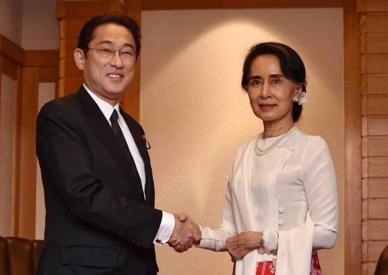 Myanmar's Suu Kyi says 'delicate' Rakhine conflict handled by rule of law