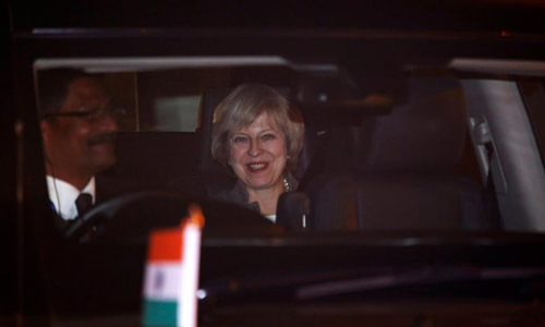 UK PM May says can deepen India trade ties before leaving EU