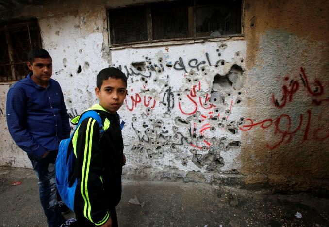In a West Bank refugee camp, political struggle turns to violence