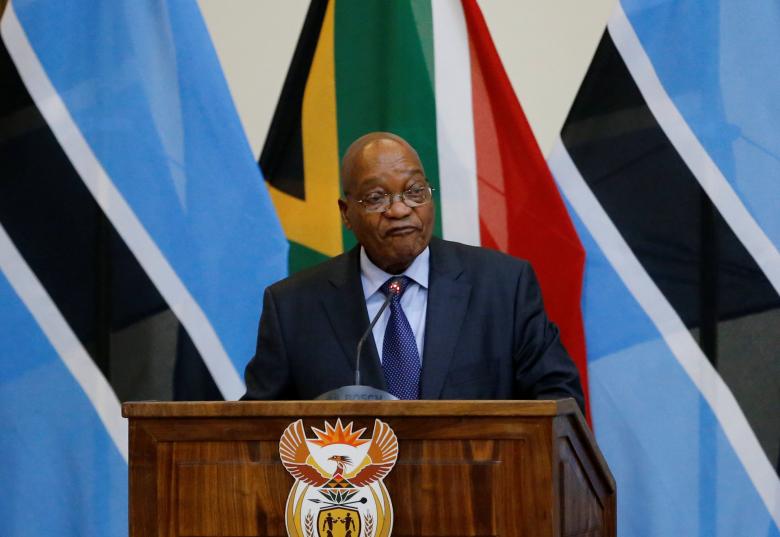 South Africa's Zuma faces no-confidence vote by party's executive panel